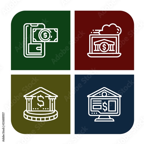 Set of auction icons