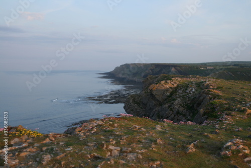 Obraz na płótnie Gower Peninsula, UK, summer 2012