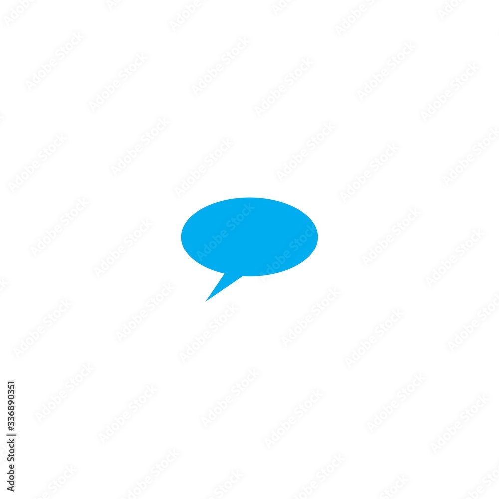 Speech bubble Logo Speech bubble Logo