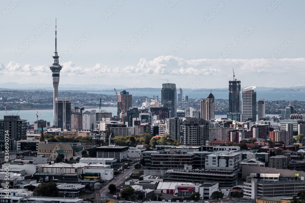 Obraz premium Auckland Skyline New Zealand
