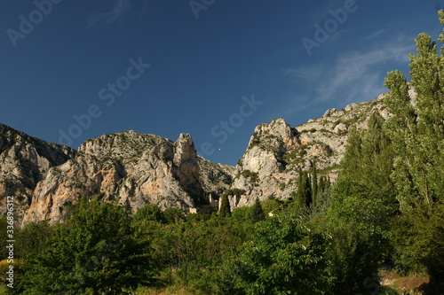 Cliffs around the Verdon canyon - Verdon Gorge - France