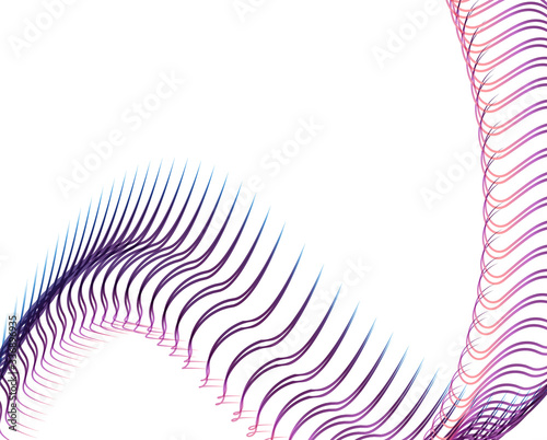 Abstract background blend wave line design for Wallpaper, Banner, Background, Card, Book Illustration, landing page