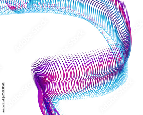Abstract background blend wave line design for Wallpaper, Banner, Background, Card, Book Illustration, landing page