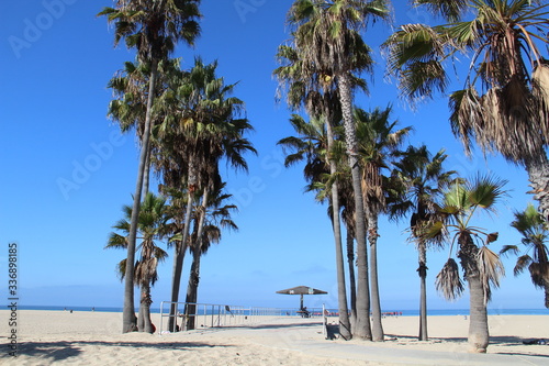 Los Angeles, plage de Santa Monica © Stefber