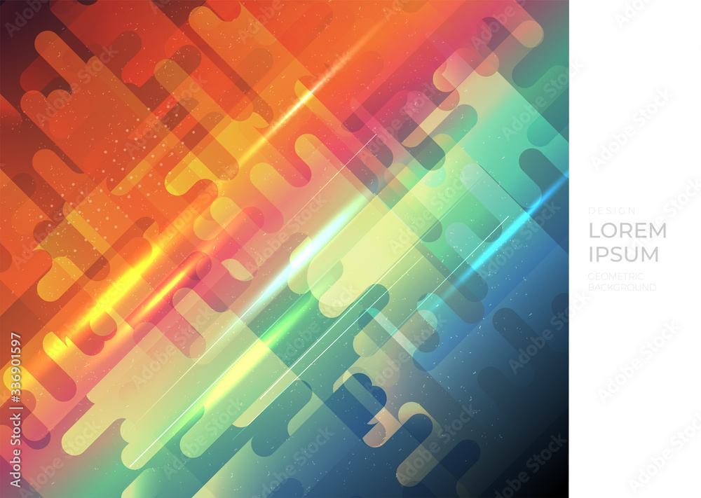 Flat vector. Minimal geometric background. Dynamic shapes composition. Eps10 vector. Flat vector. Minimal geometric background. Dynamic shapes composition. Eps10 vector.