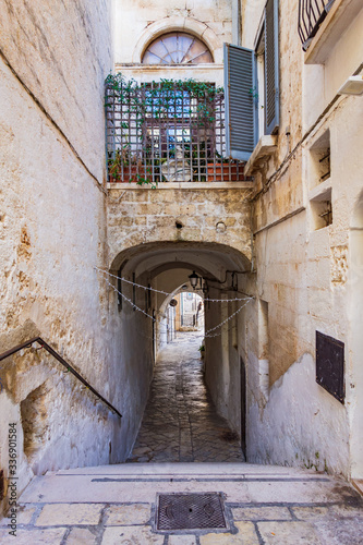 Fototapeta Naklejka Na Ścianę i Meble -  Alleyway. Polignano. Puglia. Italy.
