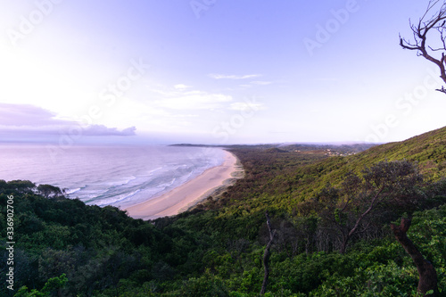 Canvastavla Byron Bay beach at Sunrise