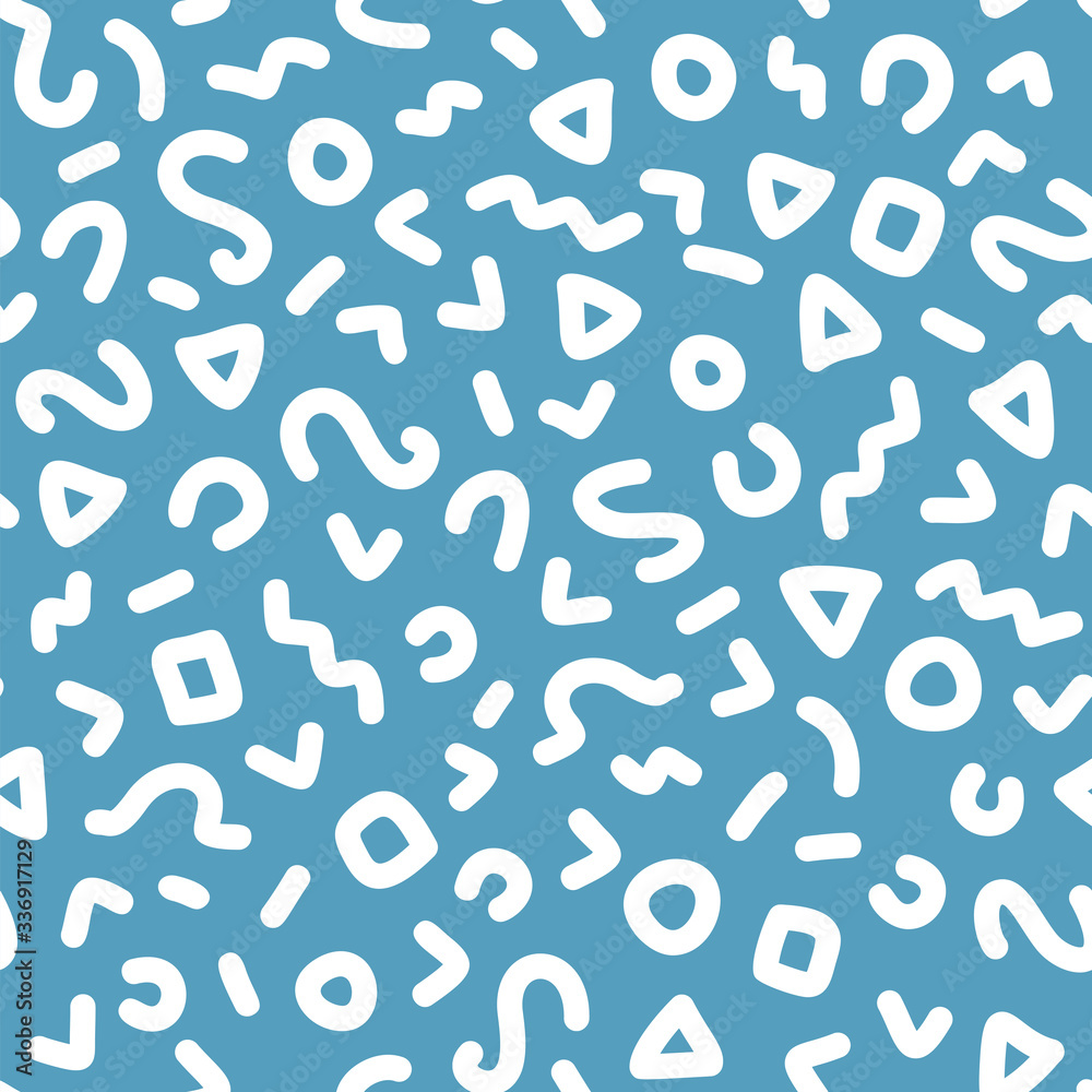 Memphis seamless pattern Memphis seamless pattern