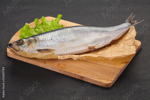 Salted herring fish