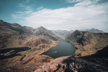 Keuken achterwand Wit Schotse natuur en ruig landschap  © Rawpixel.com