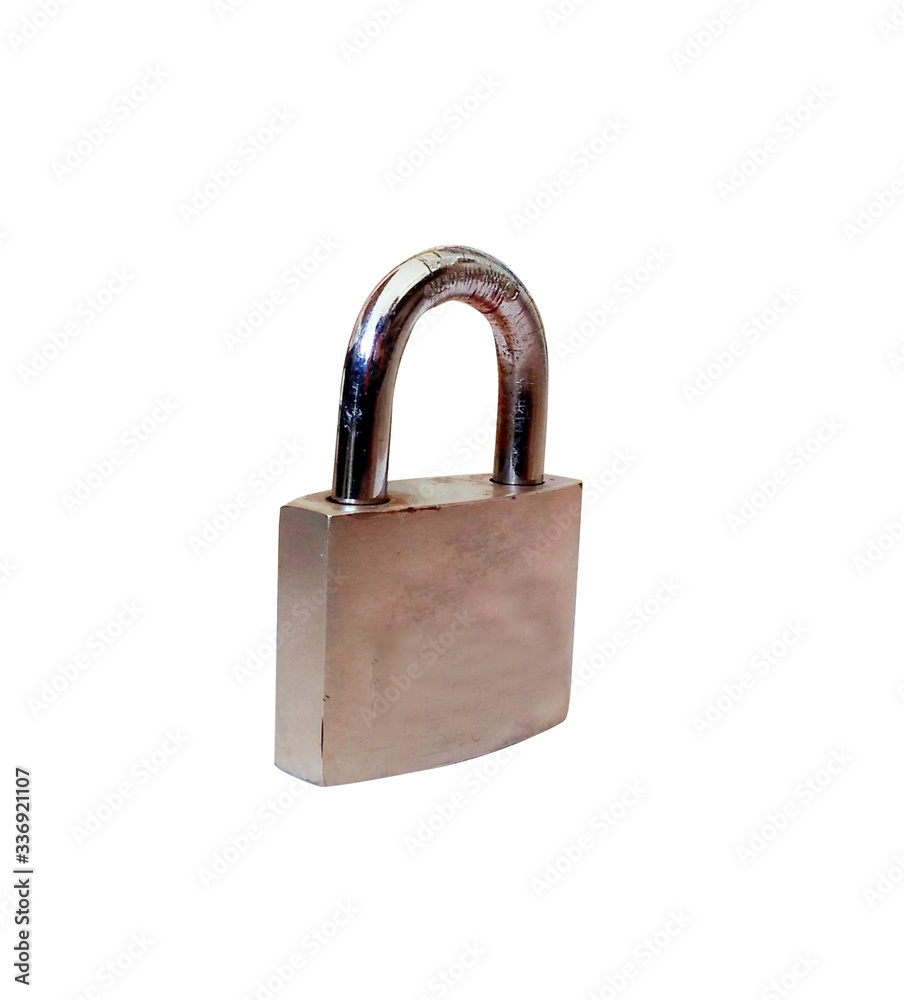 padlock isolated on white background padlock isolated on white background