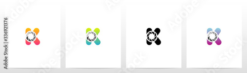 Shutter On Letter Logo Design K