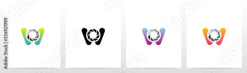 Shutter On Letter Logo Design W