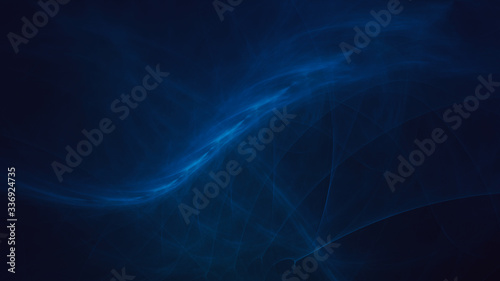 3D rendering abstract fractal light background