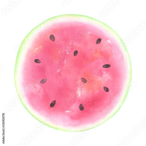 Sliced Watermelon Illustration