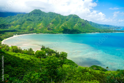 Most beautiful Bay on Hawaii photo