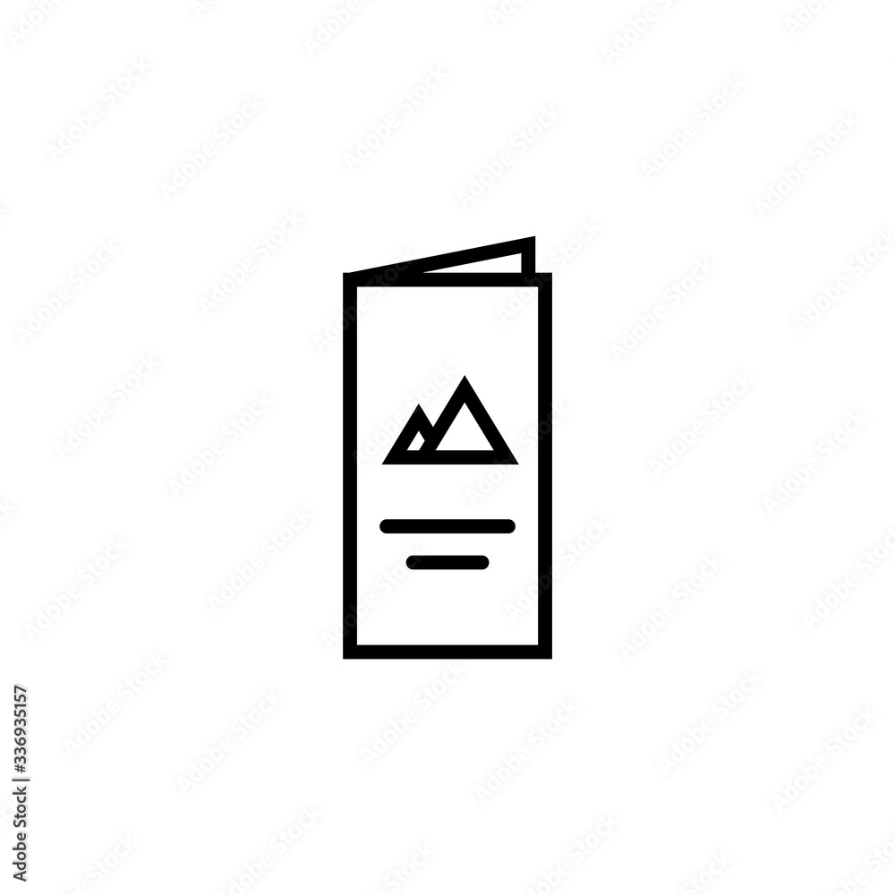 Flyer icon. Brochure vector icon. Menu symbol for your web site design, logo, app, UI. Vector illustration, EPS10. Flyer icon. Brochure vector icon. Menu symbol for your web site design, logo, app, UI. Vector illustration, EPS10.