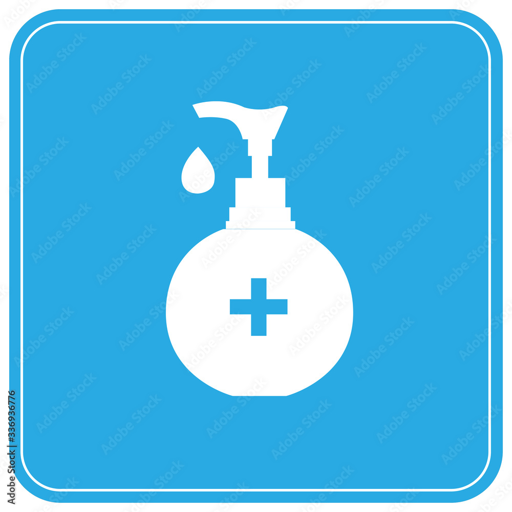 Disinfection. Hand sanitizer bottle icon, washing gel. Vector illustrationDisinfection. Hand sanitizer bottle icon, washing gel. Vector illustration
Disinfection. Hand sanitizer bottle icon, washing gel. Vector illustrationDisinfection. Hand sanitizer bottle icon, washing gel. Vector illustration