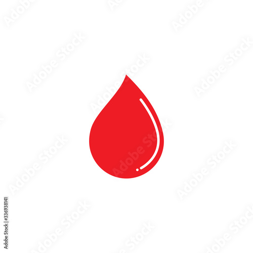 Human Blood logo template vector icon illustration design
