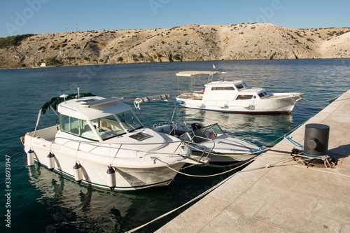 yachthafen auf der Insel Rab, Lopar photo