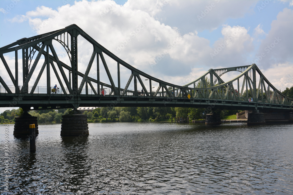 spy bridge (Glienicke) in Berlin, Germany