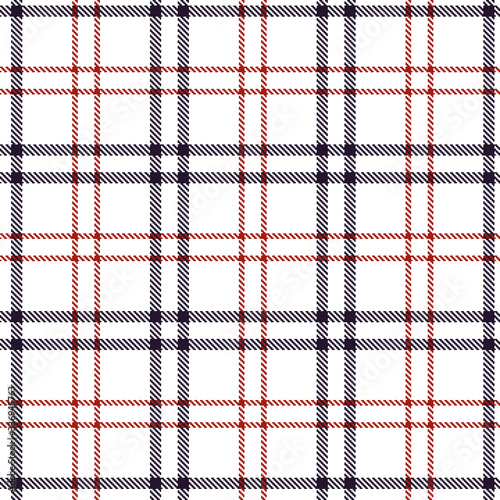 Vector seamless checkered pattern light madras