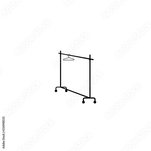 wardrobe icon vector