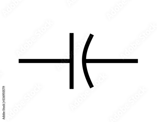 Non-polar capacitor symbols