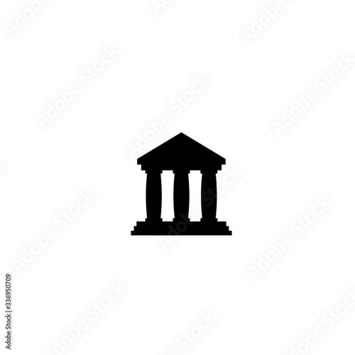 bank icon vector