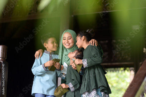 Hari Raya Eid Al-Fitr concept.