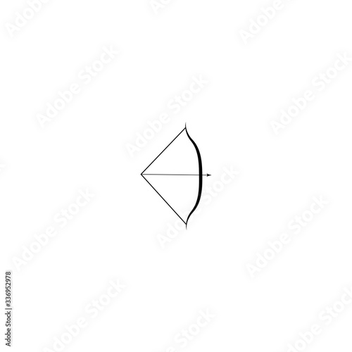 archery icon vector
