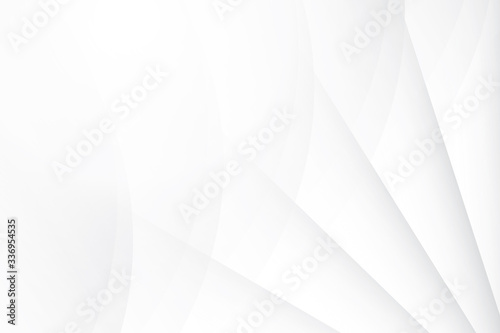 Abstract geometric white and gray color background. Vector, illustration.