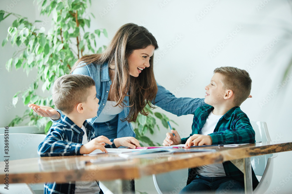 homework teaching education mother children son familiy childhood homework teaching education mother children son familiy childhood