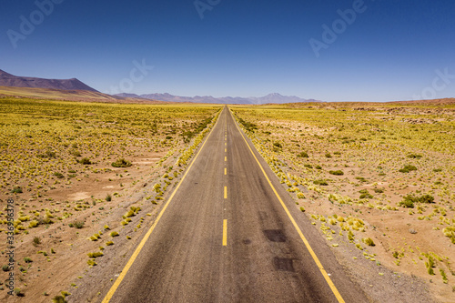 San Pedro de Atacama, Antofagasta - Chile. Desert. Andes Range & Route 23 - Miscanti Lagoon & Red Rock