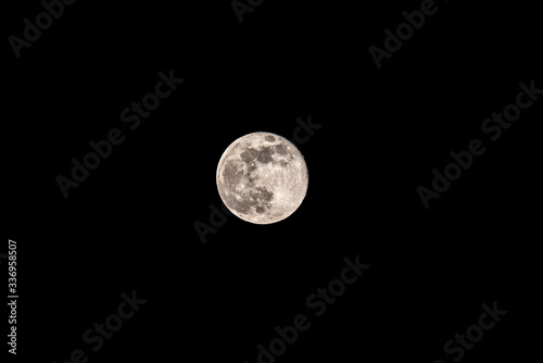 Night view of a super moon
