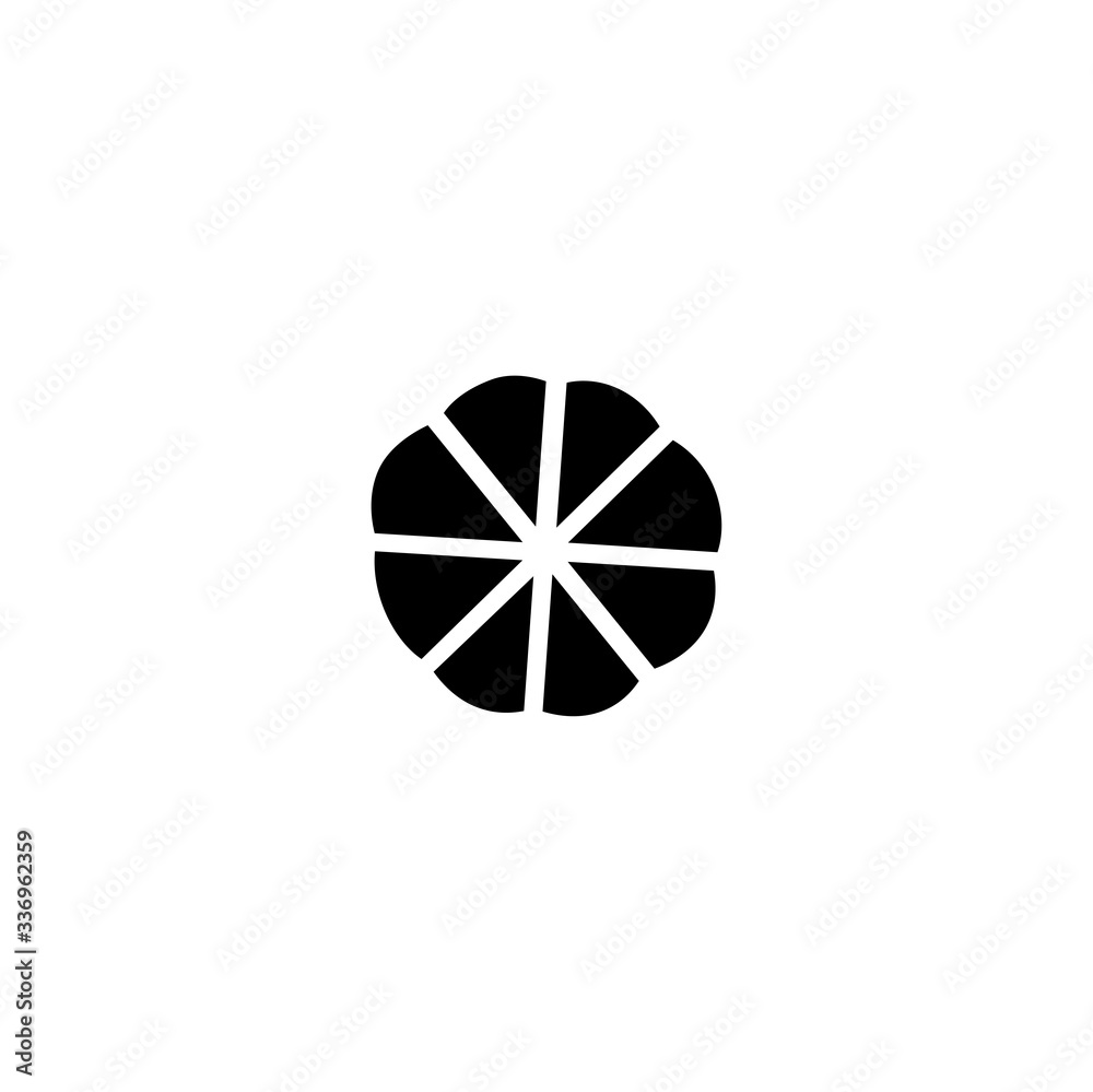 citrus icon vector citrus icon vector