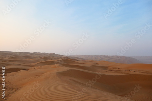 sand dunes in the desert © Laura