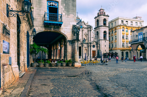 The San Cristobal Cathedral of Old Havana, Cuba. © Curioso.Photography
