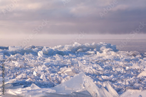 Icy Shore Of Lake Onega  © gerados