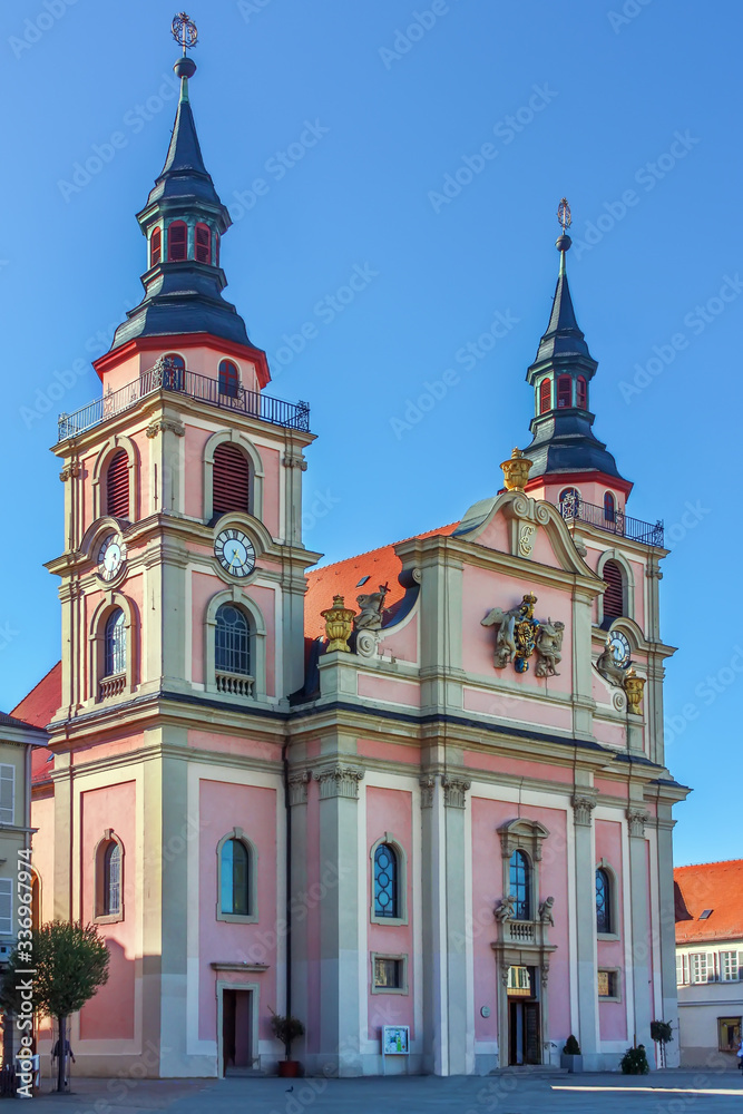 Evangelical City Church in Ludwigsburg, Germany