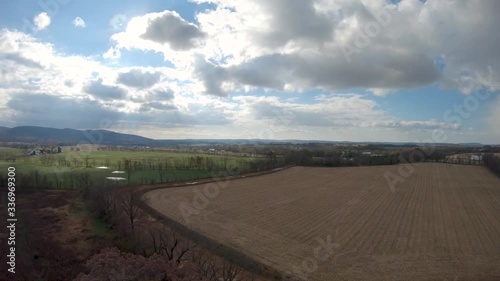 Wallpaper Mural 4k Drone footage of a corn field in Eastern Pennsylvania Torontodigital.ca