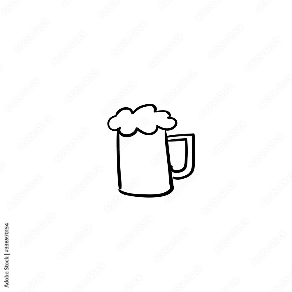 beer icon vector