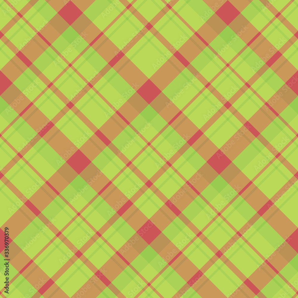 Seamless pattern in fascinating cute red and green colors for plaid, fabric, textile, clothes, tablecloth and other things. Vector image. 2 Seamless pattern in fascinating cute red and green colors for plaid, fabric, textile, clothes, tablecloth and other things. Vector image. 2