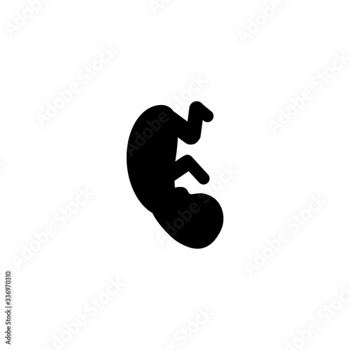 baby in the womb icon