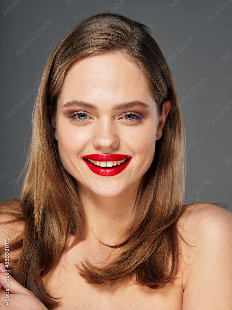 beautiful woman glamor cosmetics bright makeup model beautiful woman glamor cosmetics bright makeup model