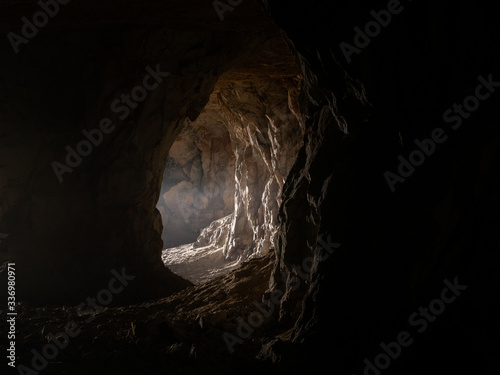 Stampa su tela Cave