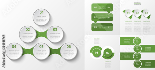 Bundle infographic elements.