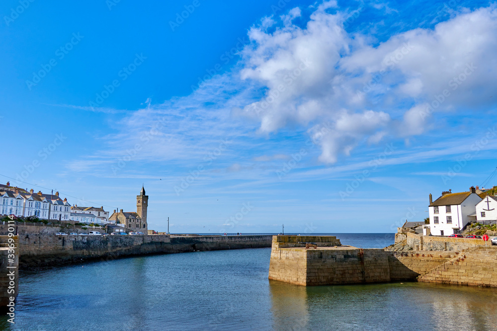 Fototapeta premium Image of Porthleven harbour in Corwall in the UK