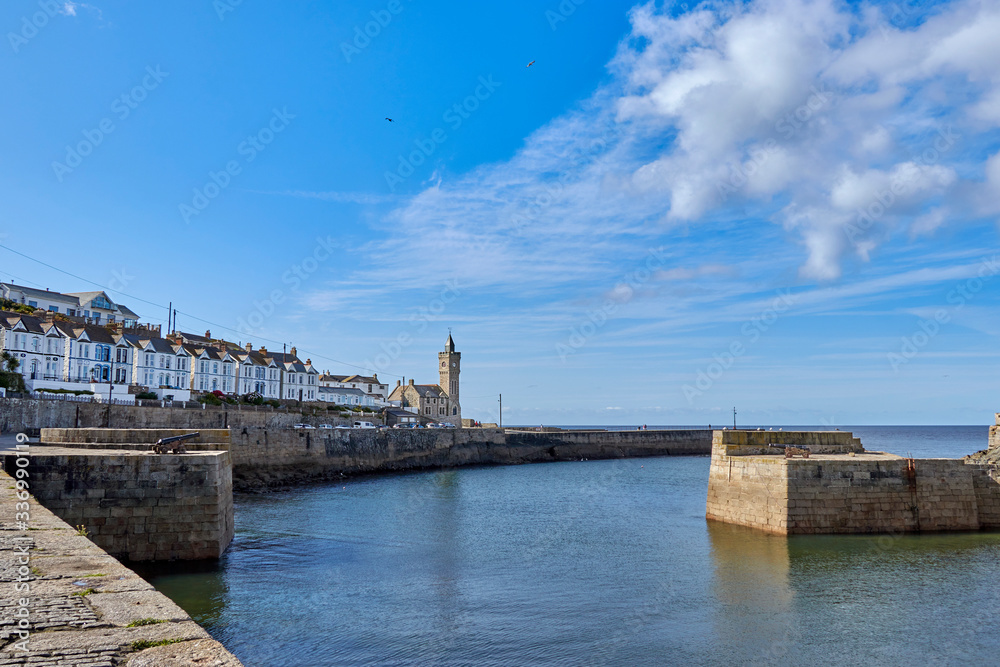Image of Porthleven harbour in Corwall in the UK