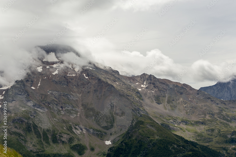 peaks of mountains in switzerland in the summer without snow peaks of mountains in switzerland in the summer without snow